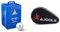 JOOLA 42183 Tischtennisbälle Outdoor 40+ mm Tischtennis-Trainings-Bälle, Weiss, 12 Stück & 80505 Tischtennisschläger Hülle Pocket Double Tischtennishülle