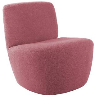 Leitmotiv Chair Ada bouclé Faded pink