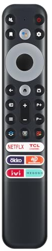 PERFASCIN RC902V FMR5 Sprachersatz-Fernbedienung für TCL 8K QLED Smart TV X925PRO 65X925 IFFALCON 75H720 50P725G 55C728 75C728 C835