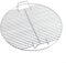Grille de barbecue ronde en acier inoxydable - Design compact - 44 - 5 cm de diamètre