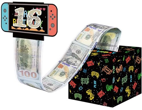 Geldgeschenke Überraschungsbox,DIY Gamer Geschenkbox für Geburtstag,Geldgeschenke Verpackung,Geldgeschenke Geburtstag Überraschungsbox,Geld Geschenkverpackung für Familie,Freunde