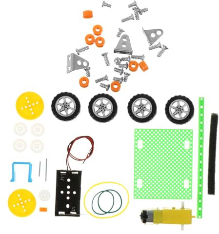 HEALSOPTHY Robot Aspirateur Éducatif pour Garçon Fille Jouet Électrique Créatif De Technologie pour Intérêt Scientifique Compétences Manuelles