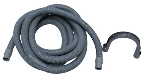 4M Washing Machine Hose Extension Tube Shape Holder Fully Automatic Drain Down Outlet Flexible Design Resistant Easy Installation Compatible with Various Washers