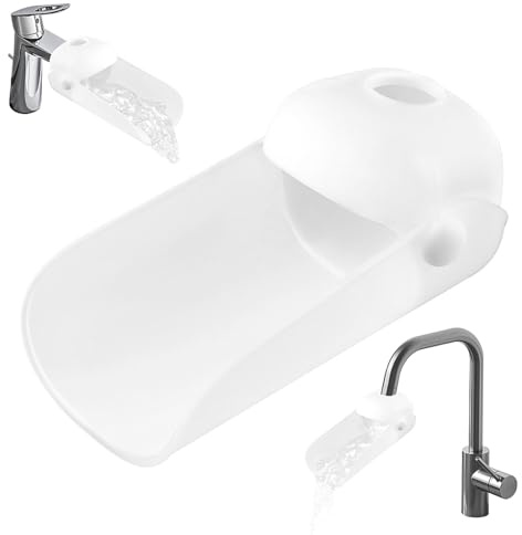 Tap Extender for Kitchen Sink, Faucet Extender Sink Extenders for Bathroom Sink, Kitchen, Bathtub(White)