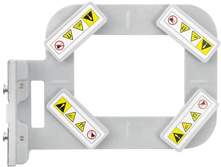 Sew Tech Magnetischer Stickrahmen für Brother SE700 SE725 SE600 SE625 SE630 SE400 SE425 PE550D PE540D PE545 PE535 PE525 PE500 NS1750D NS1850D M380D Maschine, 3.80D cm x 6,3 cm. Mighty Snap