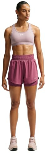 Nike Damen Shorts One Dri-fit High-Rise 3in 2n1