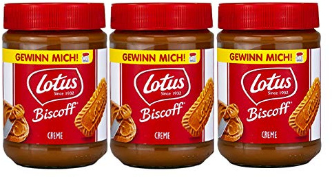 Lotus Biscoff Brotaufstrich 3er Pack