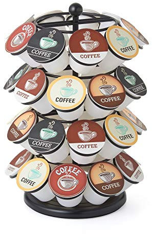 NIFTY Carrousel 5636B Support pour dosettes de café Capacité 36 paquets K-Cup Acier Noir