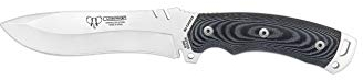 Cudeman Cuchillo 291-MC Boina Verde CADETE + Kit completo supervivencia hoja de acero Böhler N-695 y empuñadura de micarta negra de 12,5 cm para caza, pesca, supervivencia y bushcraft + Portabotellas
