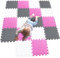 MQIAOHAM® 18 Stücke Baby puzzelmatten für Babys spielmatte Kinder puzzlematte Teppich G301018-101103112
