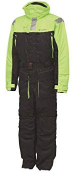 Kinetic Guardian Flotation Suit Schwimmanzug in Zwei Farben Größen S bis 3XL ISO 124026 Zertifiziert (Schwarz/Gelb, XXL)