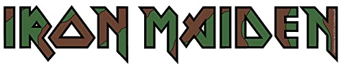 sticker-dealer Aufkleber Iron Maiden Logo Aces High Logo freistehend ca. 20x4 cm