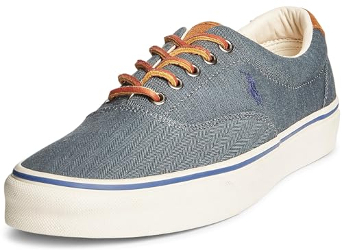 POLO RALPH LAUREN Keaton Pony, Herren-Sneaker, Denim Newport Navy, 43 EU