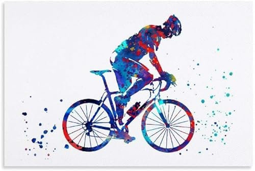 Holz Puzzle 200 Teile Rennrad Sport Dekoration Poster Malerei Puzzles für Erwachsene und Kinder anspruchsvoll 200 Piece 13.7x9.8inch(35x25cm) Kein Rahmen