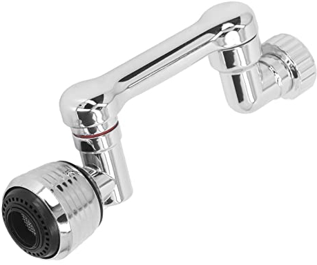 YWBL-WH 1080 Rotierender Wasserhahn Extender Wasserhahn Belüfter Rotierender Spritzfilter Wasserhahn für Küche Badezimmer