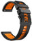 COOVS Cinturini in silicone per Suunto 9 Peak Sport Smart Watch traspirante per YAMAY SW022 Smartwatch Cinturino di ricambio 22 mm (colore: stile B, taglia: per Suunto 9 picco)