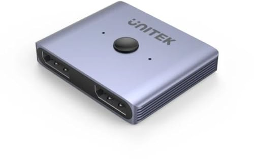 UNITEK BIDIRECTIONAL SWITCH DP 1.4 8K 2ON1