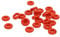30PCS Rotes Silikon O-Ring Silikon VMQ 1.8mm Stärke Dichtung Gummiring Unterlegscheibe,8.9x5.3x1.8mm