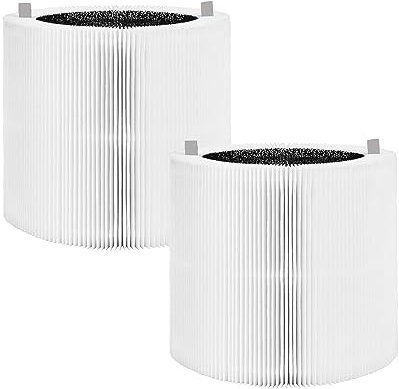 CAN-MEAGEREN Replacement H13 Hepa Filte Compatible with BLUEAIR Blue Pure 311i Max/ F3MAX Air Purifier, 2 in 1 High-efficiency Activated carbon 2 Pack