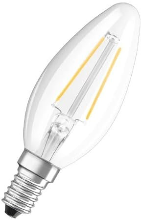 Osram 10er Pack LED Superstar Retrofit Classic B Kerzenlampe E14 2,8W ersetzt 25W, warmweiß 2700K 250lm dimmbar | LED Kerzenlampe | LED E14 | LED Candle | E14 Leuchtmittel