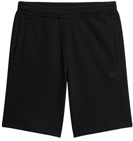 Superdry Herren Essential Logo Jersey Shorts Schwarz XL