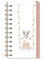 Punch Studio Molly & Rex Pet Park Frenchie Mini-Notizbuch, spiralförmig, 150 Seiten (32624)