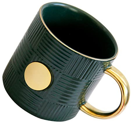 OFFSCH Taza De Café Personalizada Vaso Retro Decorativo Cerámica Para Agua Caliente Para Hogar y Cafeterías