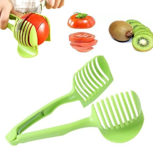 Tomato Slicer Tool, Tomato Slicer Lemon Cutter Slicing Tool, Tomato Cutter Slicer Auxiliary Tools, Lemon Slicer Holder Platter Tomato Gadgets Mulitool Orange Gadgets Supplies Kitchen Cutting Gadgets