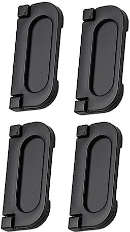 KITANDOVE 4 Stück Versenkte Ringgriffe Möbelgriffe Für Schubladen Schranktüren Und Schiebetüren