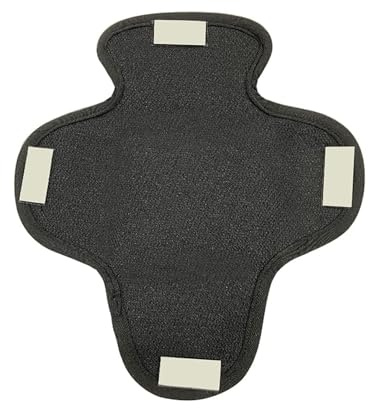 BRIOTA Schwarz Helmfutter Motorradhelm Innenfutter, Universelle Helmpolsterung Helmpolster Motorradhelm Pad Polster Schutz Atmungsaktiv Schweißableitend Schnell Trocknend