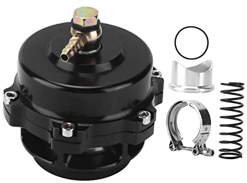 Valvola di Scarico V Band 50mm con Flangia da Saldare 35psi in Metallo e Gomma Universale per Auto Sostituzione Perfetta Installazione Semplice