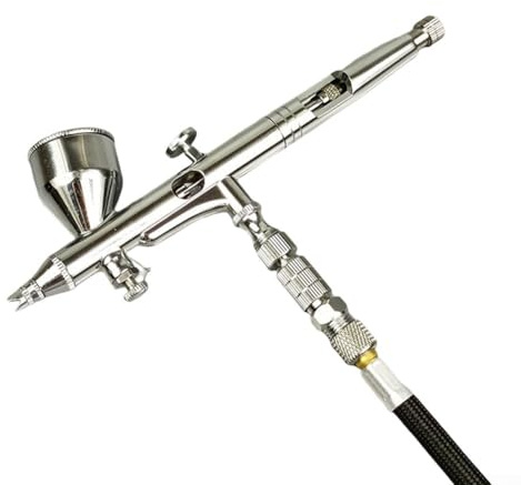 Pack Airbrush-Schnelltrennkupplungs-Set, /20,3 cm für männliche Armaturen-Adapter für Spray für, Legierung Schnellspannverschraubung zum Verbinden mehrerer Airbrush-Pistolen ohne