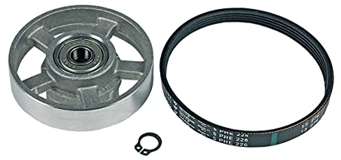 Arcelik Beko 492204401 ORIGINAL Rolle Riemenrolle Laufrolle Spannrolle Riemenspannrolle Riemenscheibe mit Riemen 226 PH 5 E Wäschetrockner Trockner Trocknerautomat