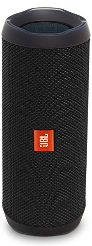 JBL Flip 4 Bluetooth Portable Stereo Speaker - black (Renewed)