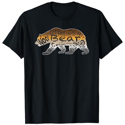 Herren Herren Show Your Gay Bear Seite TShirt