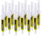 Errecom Brilliant - 12 x 7,5 ml, Traceur Fluorescent UV pour localiser Fuites de Gaz Réfrigérant dans les Systèmes de Climatisation et Réfrigération (sans adaptateurs)