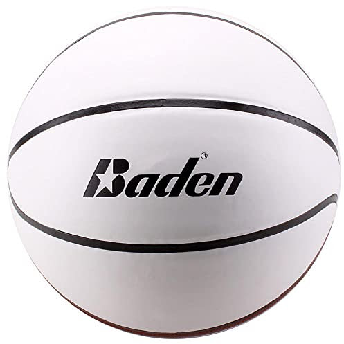 Baden Basketball mit 4 Paneelen, offizielle Größe, ideal zum Sammeln von Unterschriften und Präsentationen, langlebiger, leistungsstarker Ball