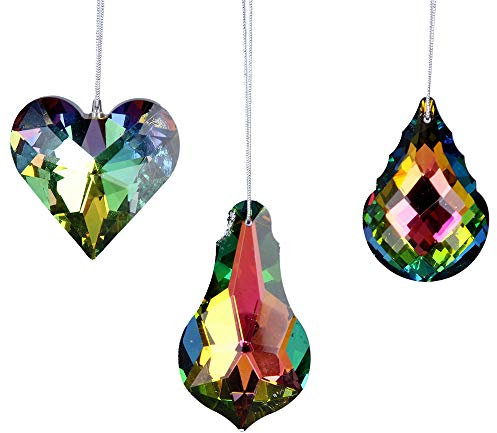 Baumschmuck aus Glas, Pfauenmotiv, 1 Stück