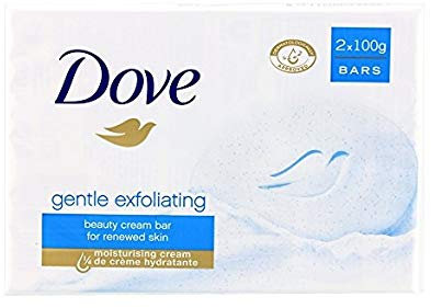 Dove 6er Pack - DOVE Seife Gentle Exfoliating - 2x 100g