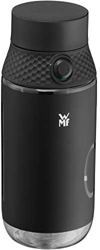 WMF Waterkant Sport - Botella de agua (500 ml, apta para ácido carbónico, cierre deportivo, con apertura con una mano, a prueba de roturas, antigoteo, sin BPA)