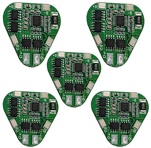 5Pcs 3S 12V 18650 Lithium Battery Protection Board 11.1V 12.6V Overcharge Over- Discharge Protect 8A 3 Cell Pack Li-ion BMS PCM PCB