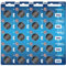 Renata CR1632 Lot de 20 piles bouton au lithium 3 V