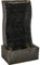 STILISTA Gartenbrunnen Wasserfall 49 x 28 x 20 cm, mit LED Beleuchtung, inklusive Pumpe