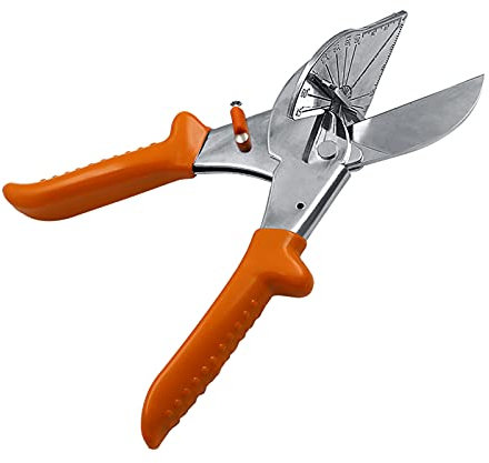 Jadeshay Cisaillement à onglets 45-135 degrés Multi Angle Miter Siding Fil Conduit Cutter PVC PE Plastique Tuyau Tuyau Ciseaux
