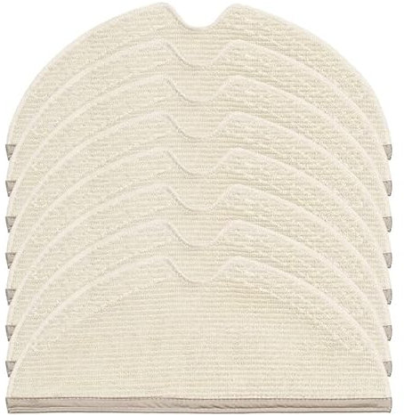 Accesorios 8 Uds paños de mopa para Xiaomi compatibles con Roborock S5 Max S6 Maxv S6 S6 Pure S5 E4 E35 MAX piezas de repuesto para aspiradora