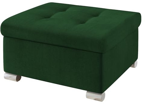 Mirjan24 Polsterhocker Niko klein Sitzbank Sitzhocker Fußbank Pouf Hocker Farbauswahl (Manila 35)