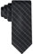 Calvin Klein Herren-Krawatte, geätzt, Fensterscheibe, Größe XL, Schwarz, X-Large