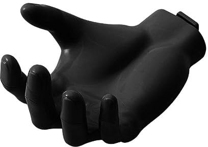 Hand Basketball Holder Wall Mount, Ball Display Case Wall Storage, Palm Shape Wall Mounted Storage Racks, Ball Holder Stand for Basketball, Soccer Ball, Bags, Keys