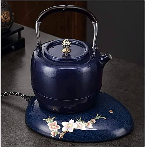 WAGLOS Electric Kettle Electric Kettle 700ML/23.7OZ Chinese Vintage Electric Tea Kettle with Auto Shut-Off Hot Water Boiler Easy Pour Electric Teapot Easy-to-use