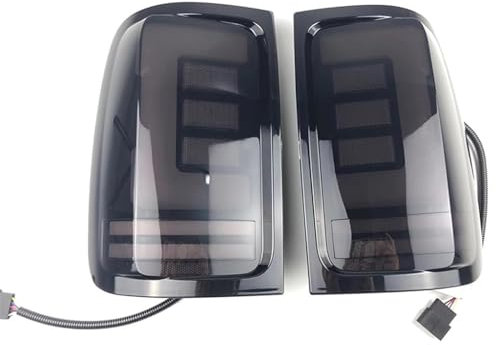LAXTO Auto Rücklicht für Vw Amarok V6 2008-2019,LED Bremslicht Rückfahrlicht Positionslicht Turn Rücklichter Lauflicht Zubehör